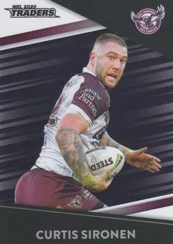 2020 NRL Traders - Platinum Parallel #PS055 Curtis Sironen Front